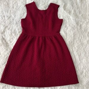 Forever 21 Red A-Line Sleeveless Dress